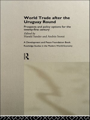 cover image of World Trade after the Uruguay Round
